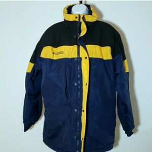 Columbia Mens Insulated Winter Coat Hooded Jacket